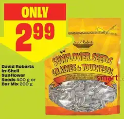 FreshCo David Roberts In Shell Sunflower Seeds or Bar Mix offer