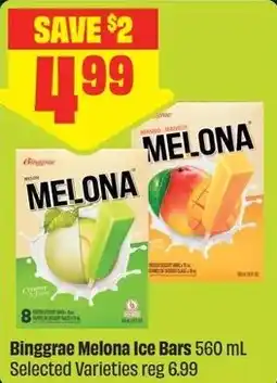 FreshCo Binggrae Melona Ice Bars offer