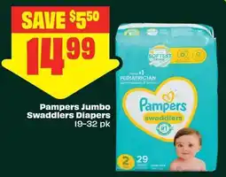 FreshCo Pampers Jumbo Swaddlers Diapers offer
