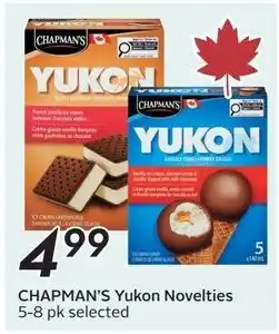 Sobeys Chapman's Yukon Novelties offer