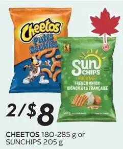 Sobeys Cheetos or Sunchips offer
