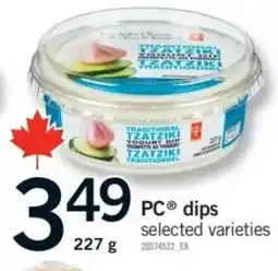 Fortinos PC Dips offer