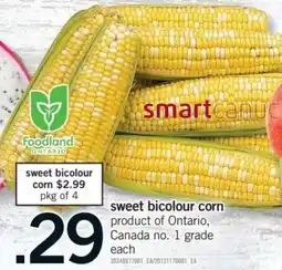 Fortinos Sweet bicolour corn offer