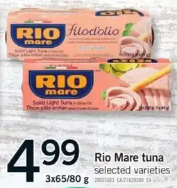 Fortinos Rio Mare Tuna offer