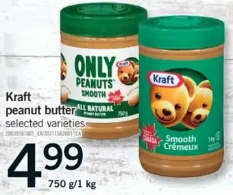 Fortinos Kraft peanut butter offer