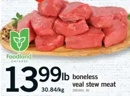 Fortinos Boneless veal stew meat offer