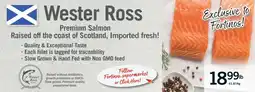 Fortinos Wester Ross Premium Salmon offer