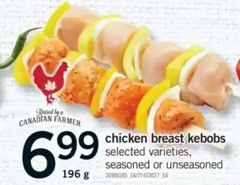 Fortinos Chicken breast kebobs offer