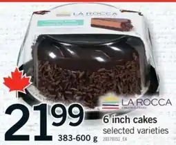 Fortinos 6 inch cakes offer
