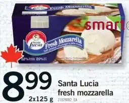 Fortinos Santa Lucia fresh mozzarella offer