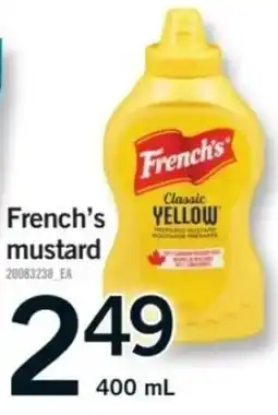 Fortinos French's Mustard offer