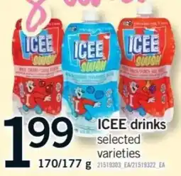 Fortinos ICEE drinks offer
