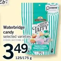 Fortinos Waterbridge candy offer