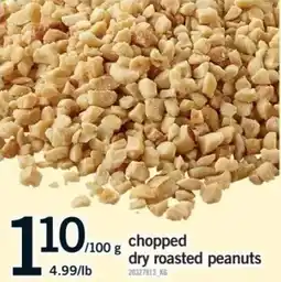 Fortinos Chopped dry roasted peanuts offer