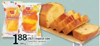 Fortinos T&T tropical cake offer
