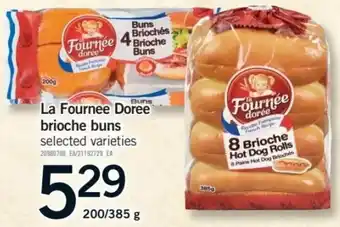 Fortinos La Fournee Doree brioche buns offer