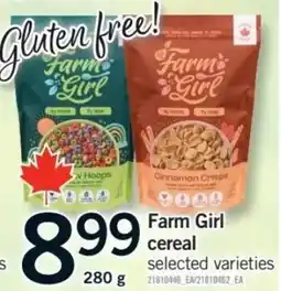 Fortinos Farm Girl Cereal offer