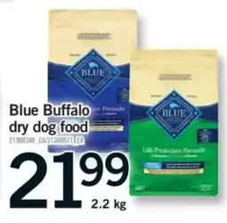 Fortinos Blue Buffalo dry dog food offer