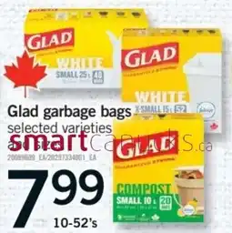 Fortinos Glad garbage bags offer