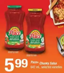 Fortinos Pace Chunky Salsa offer