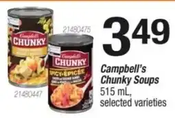 Fortinos Campbell's Chunky Soups offer