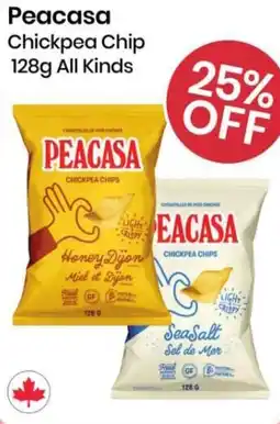 Healthy Planet Peacasa Chickpea Chip offer