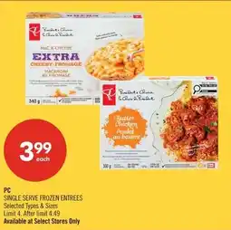 Shoppers Drug Mart Pc cheesy fromage macaroni butter chicken poulet au beurre offer