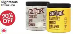 Healthy Planet Righteous Entire Line offer