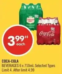 Shoppers Drug Mart Coca-cola beverages offer