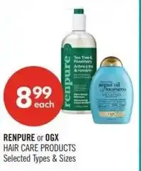 Shoppers Drug Mart Renpure or ogx offer