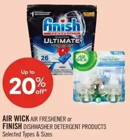 Shoppers Drug Mart Air wick or finish offer