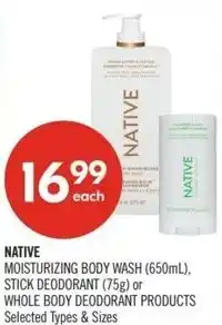 Shoppers Drug Mart Native offer
