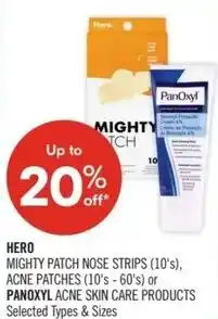 Shoppers Drug Mart Hero or panoxyl offer