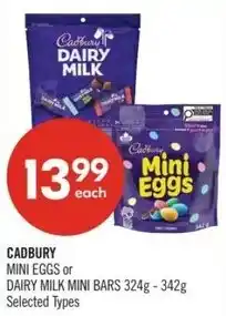 Shoppers Drug Mart Cadbury offer