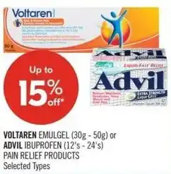 Shoppers Drug Mart Voltaren or advil offer