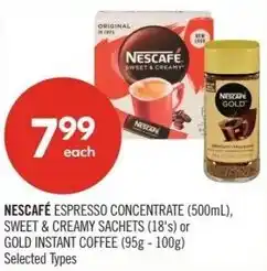 Shoppers Drug Mart Nescafé offer