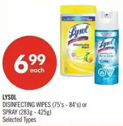 Shoppers Drug Mart Lysol offer