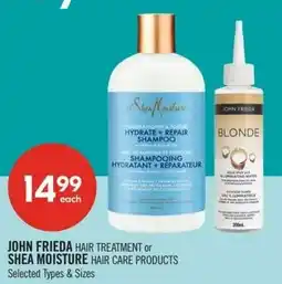 Shoppers Drug Mart John frieda or shea moisture offer