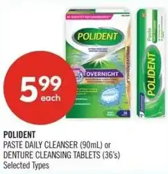 Shoppers Drug Mart Polident offer
