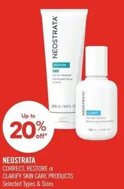 Shoppers Drug Mart Neostrata offer