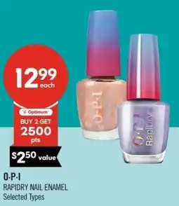 Shoppers Drug Mart O P I offer