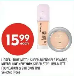 Shoppers Drug Mart L oréal maybelline new york offer