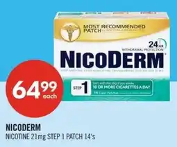 Shoppers Drug Mart Nicoderm offer