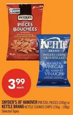 Shoppers Drug Mart Snyders of hanover or kettle brand offer
