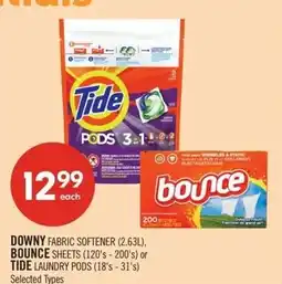 Shoppers Drug Mart Downy bounce or tide offer
