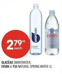 Shoppers Drug Mart Glacéau evian or fiji offer