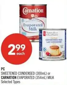 Shoppers Drug Mart Pc carnation offer