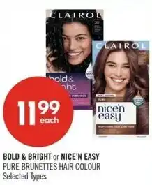 Shoppers Drug Mart Bold & bright or nice n easy offer