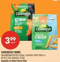 Shoppers Drug Mart Cavendish farms offer