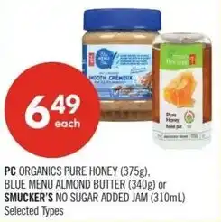 Shoppers Drug Mart Pc or smuckers offer